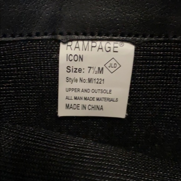 Black Rampage Boots - Picture 6 of 6